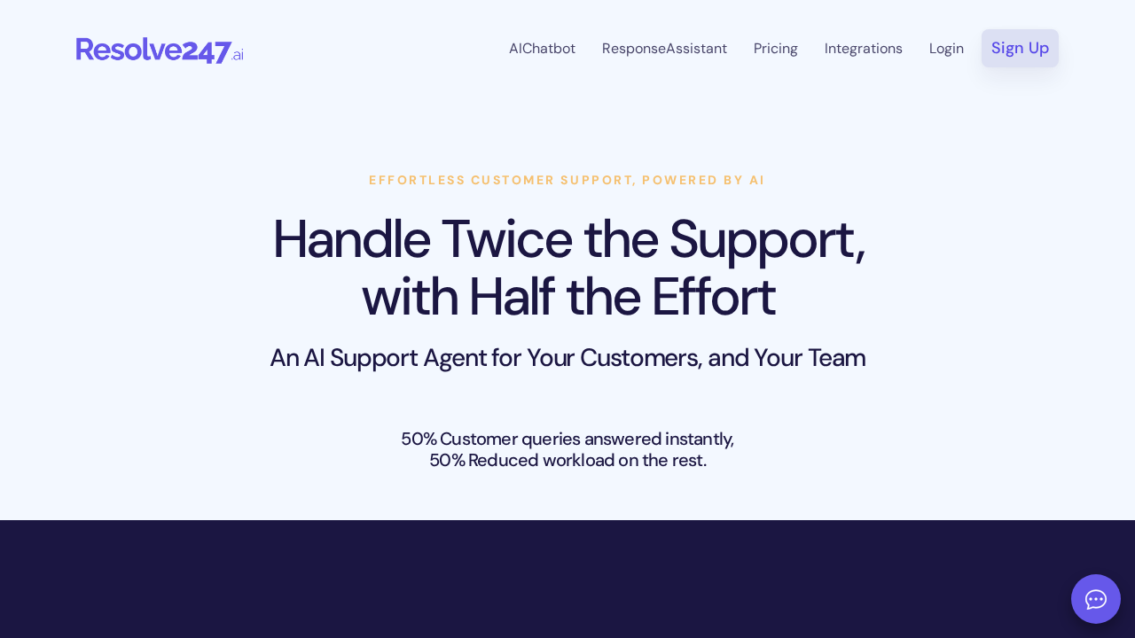 Resolve247.ai screenshot