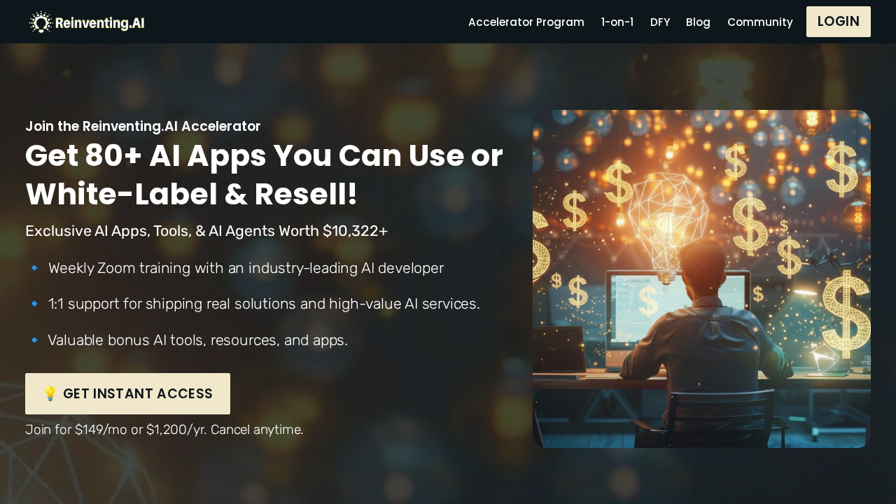 Reinventing.AI screenshot
