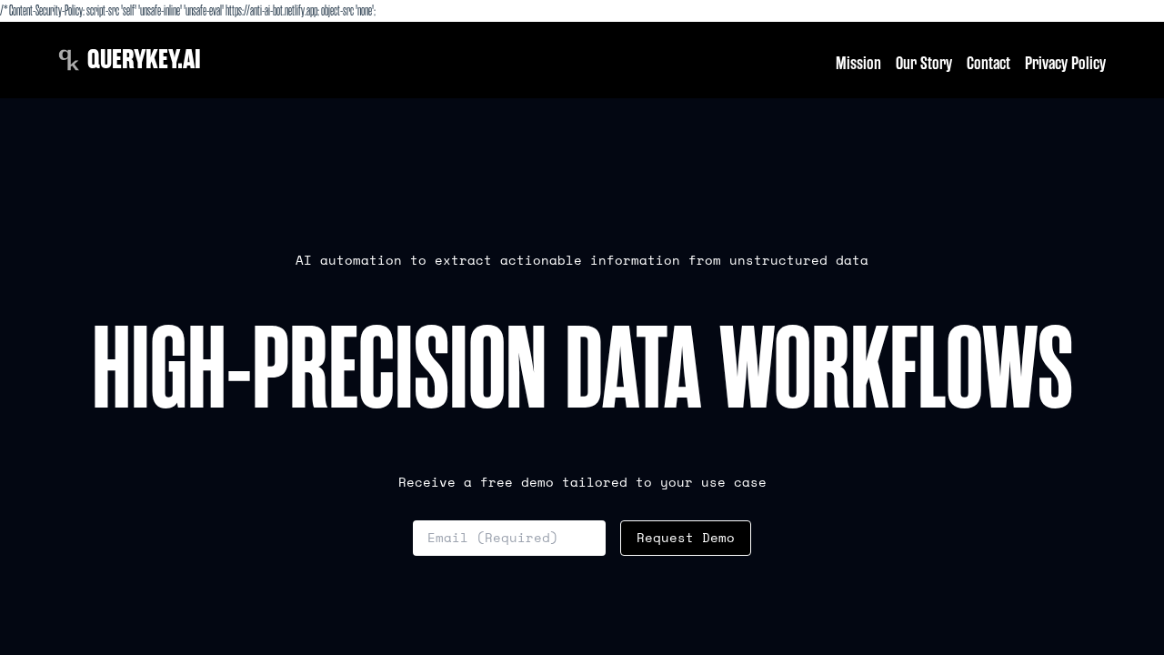 QueryKey.ai screenshot