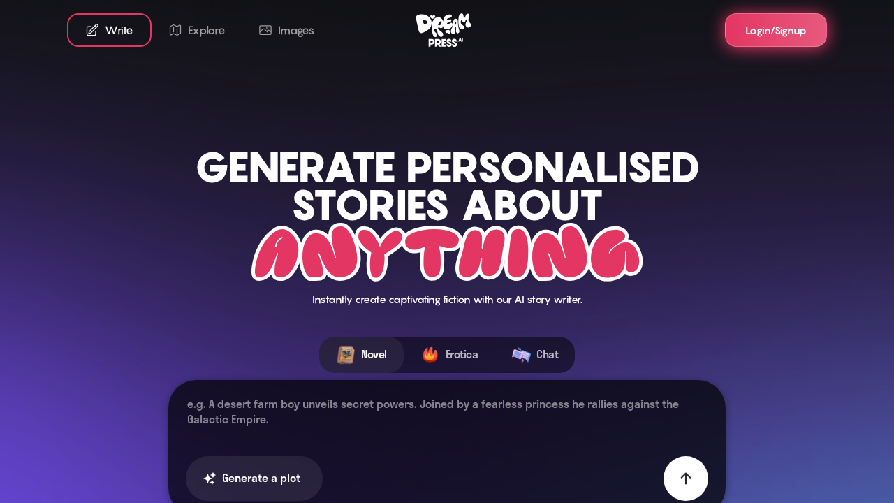 DreamPress AI screenshot