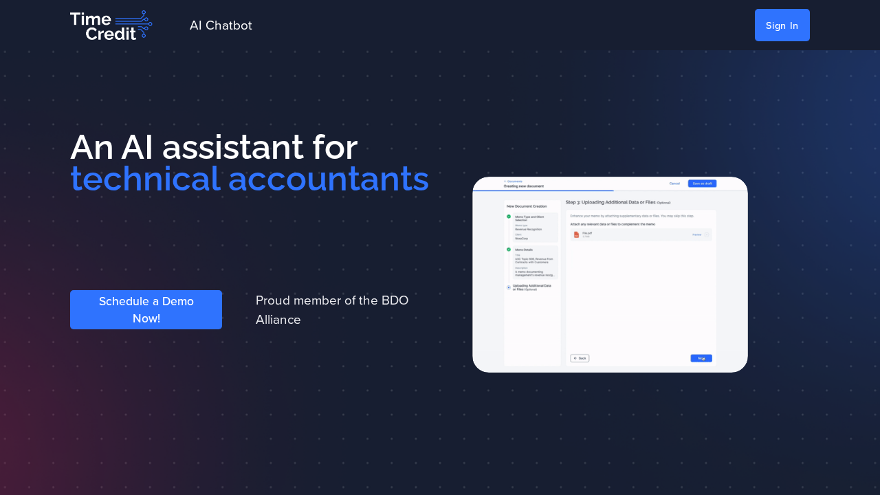 TimeCredit.ai screenshot