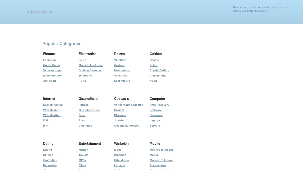 informatic.ai screenshot