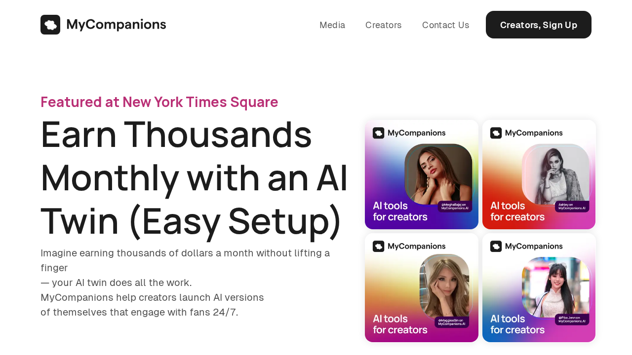 MyCompanions.ai screenshot