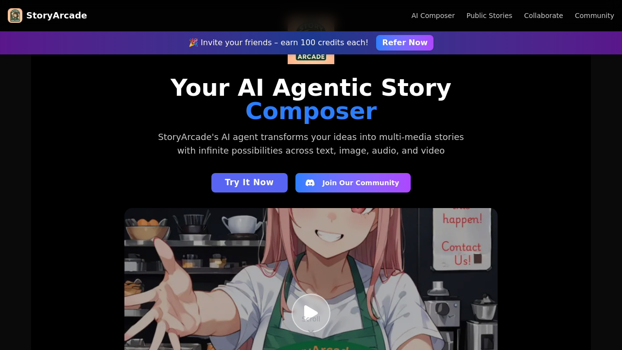 StoryArcade screenshot