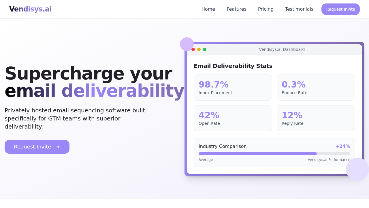 Vendisys.ai screenshot