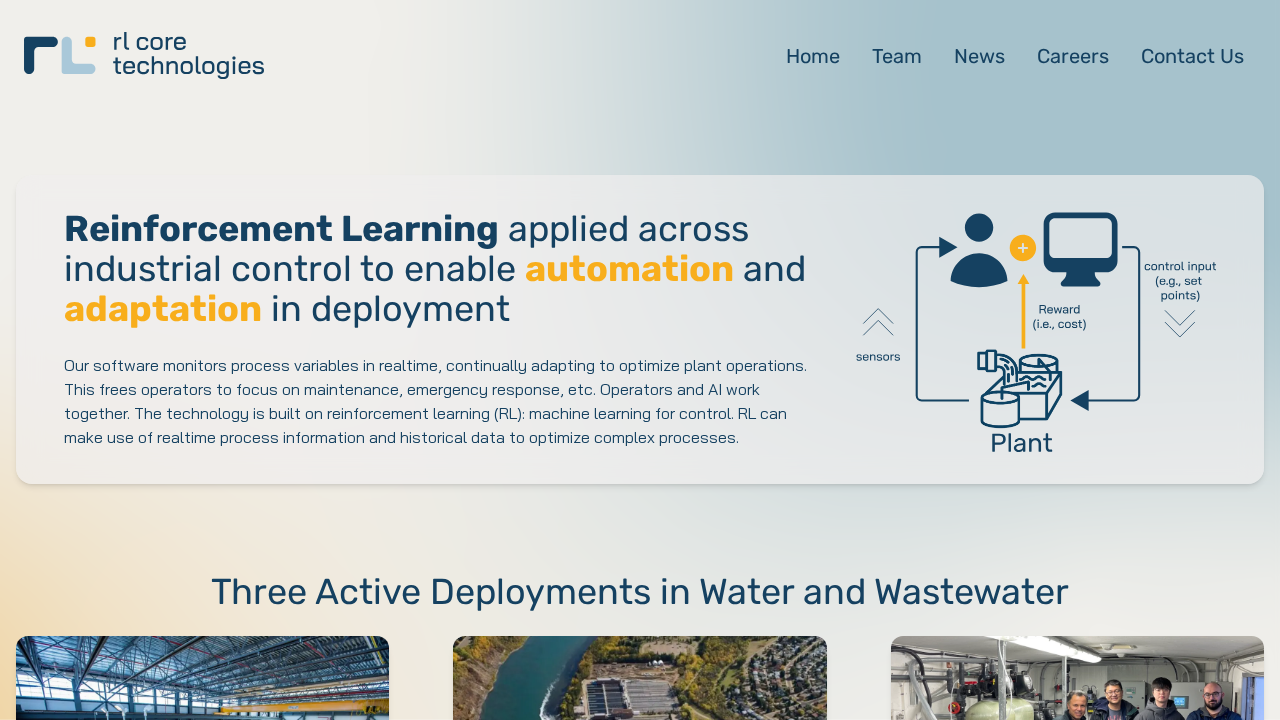 rlcore.ai screenshot