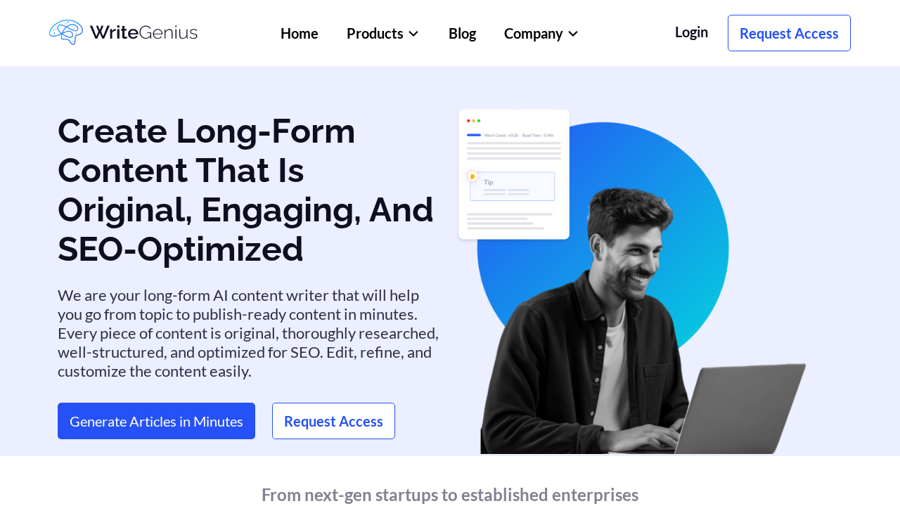 WriteGenius.ai screenshot