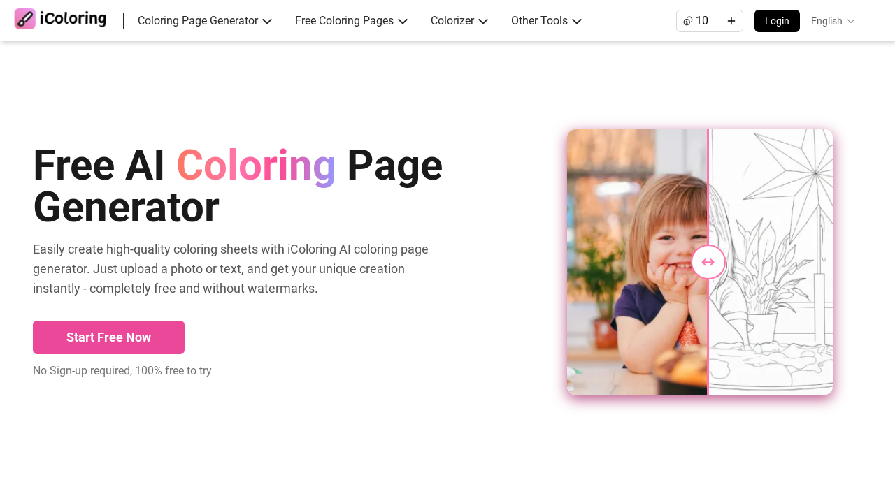 iColoring.ai screenshot