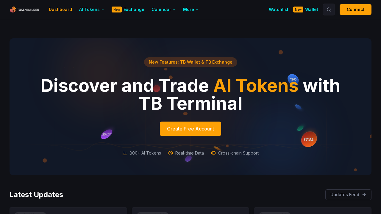 TokenBuilder.ai screenshot