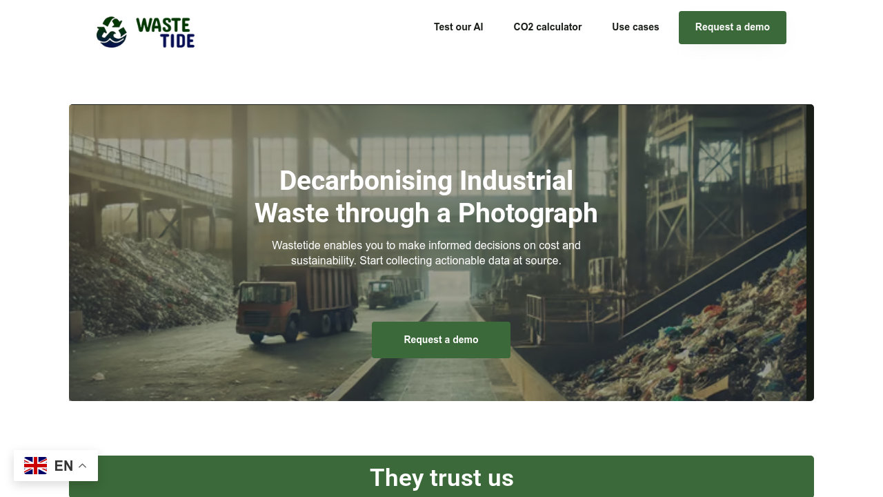 WasteTide.ai screenshot