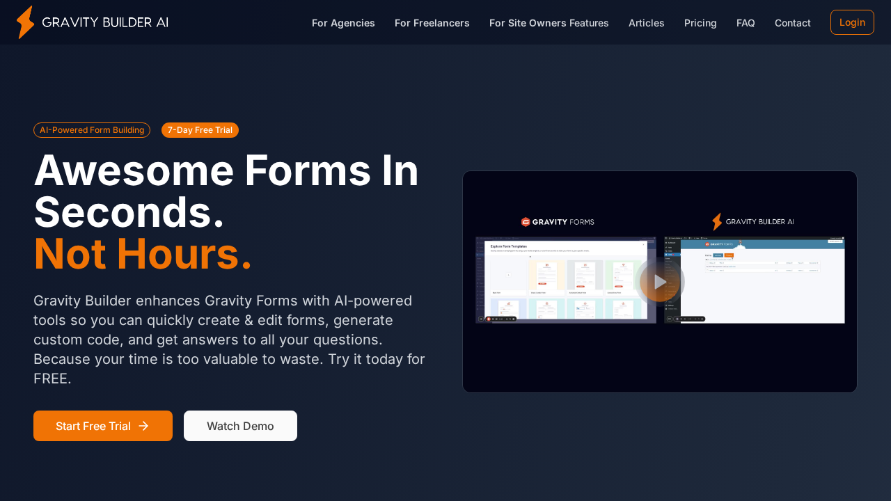 Gravity Builder AI screenshot