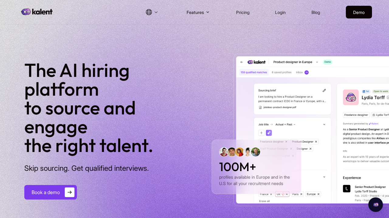Kalent.ai screenshot
