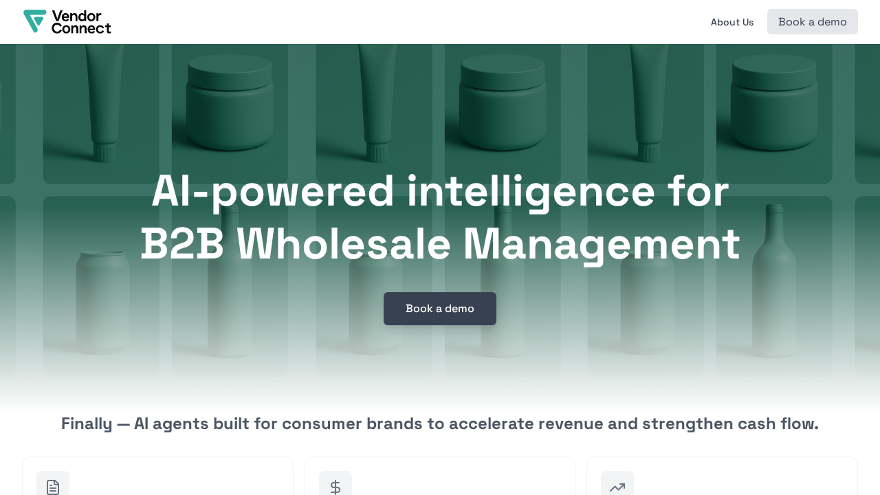 VendorConnect.ai screenshot