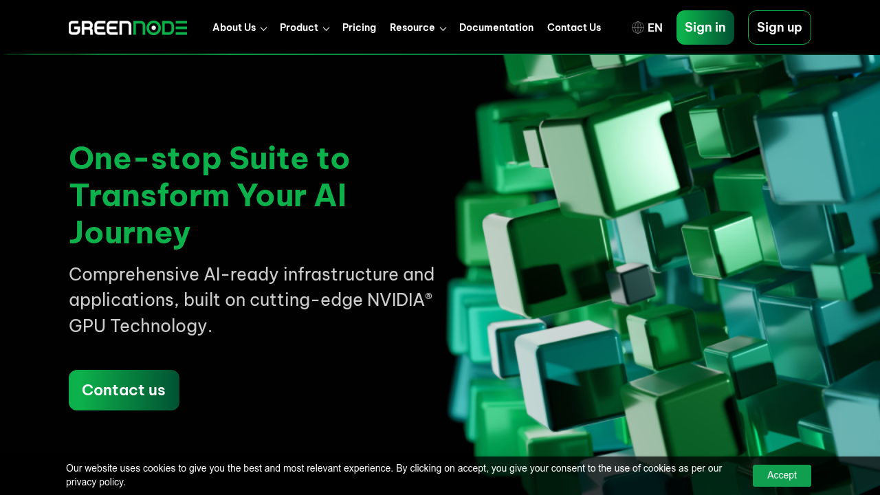 GreenNode.ai screenshot