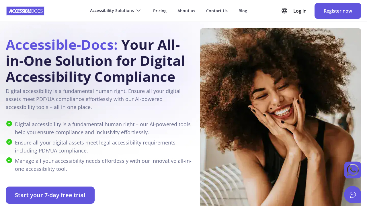 AccessibleDocs.ai screenshot