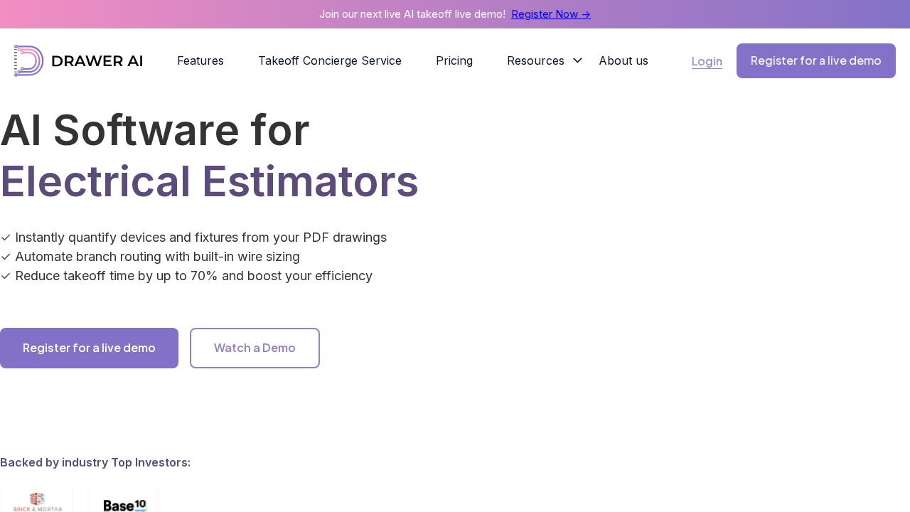 Drawer AI screenshot