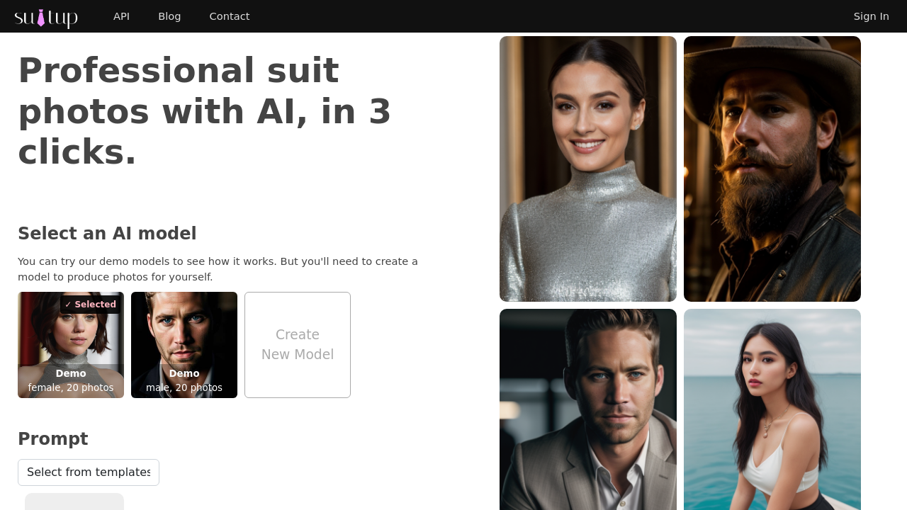 suitup.ai screenshot