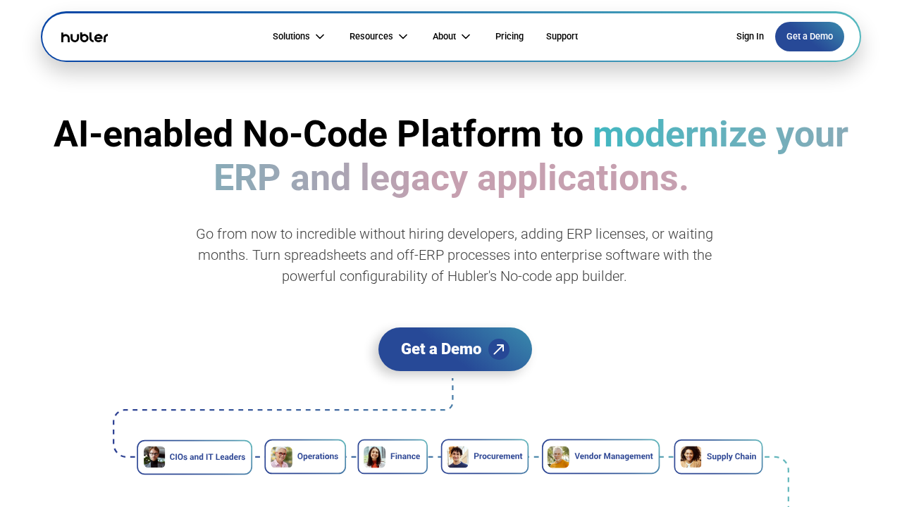 Hubler.ai screenshot