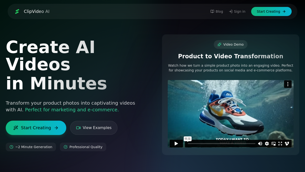 ClipVideo AI screenshot