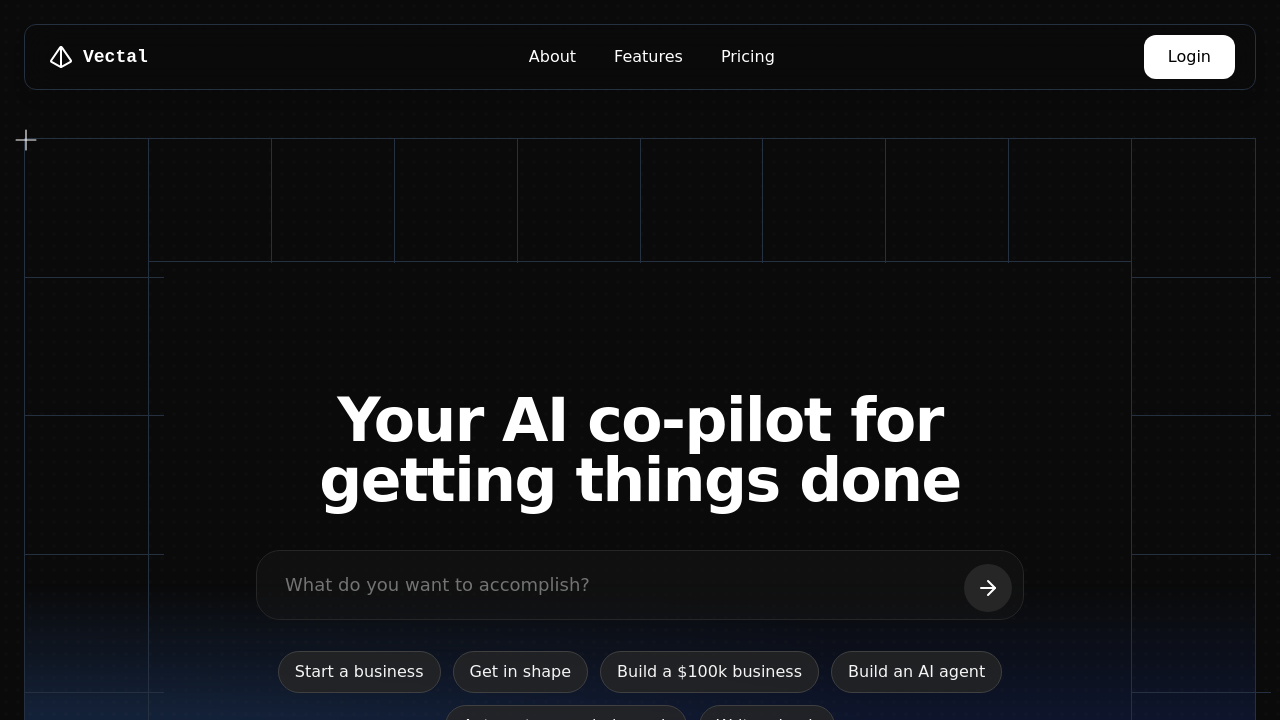 Vectal.ai screenshot