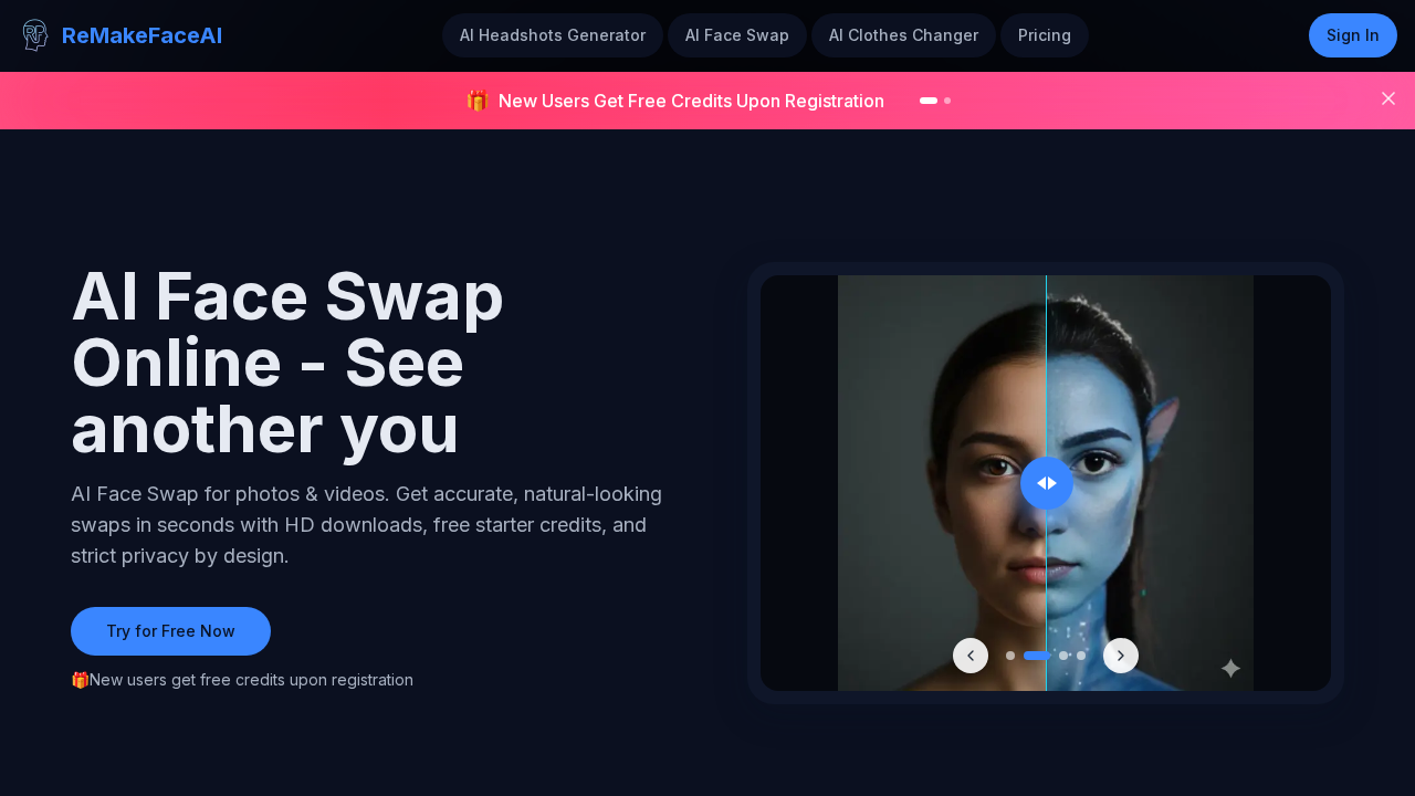 ReMakeFaceAI screenshot