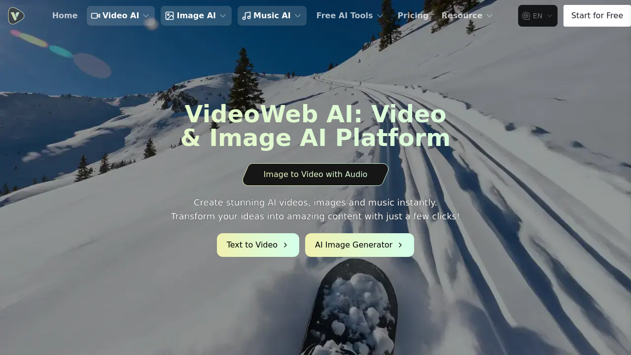 VideoWeb AI screenshot