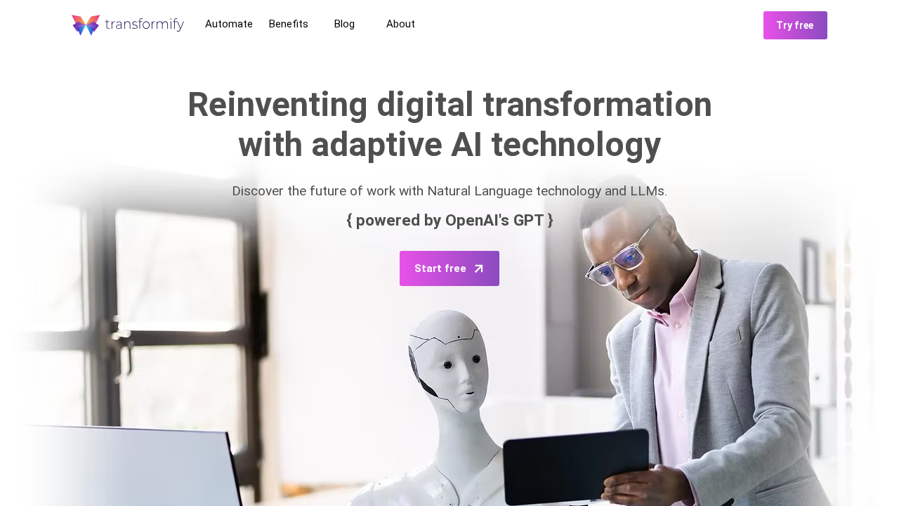 Transformify screenshot