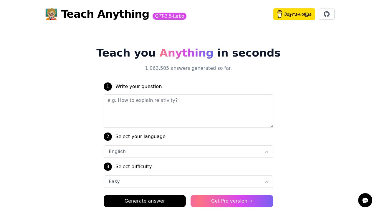 Teach Anything screenshot