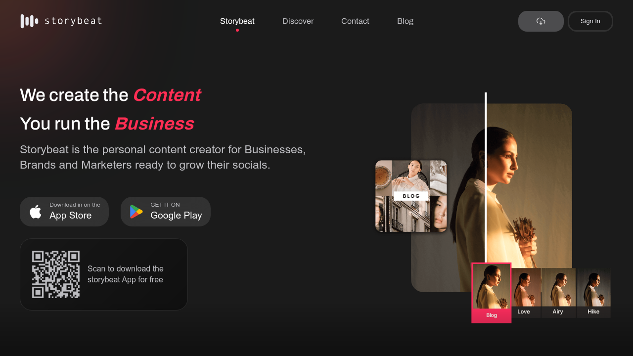 StoryBeat AI screenshot