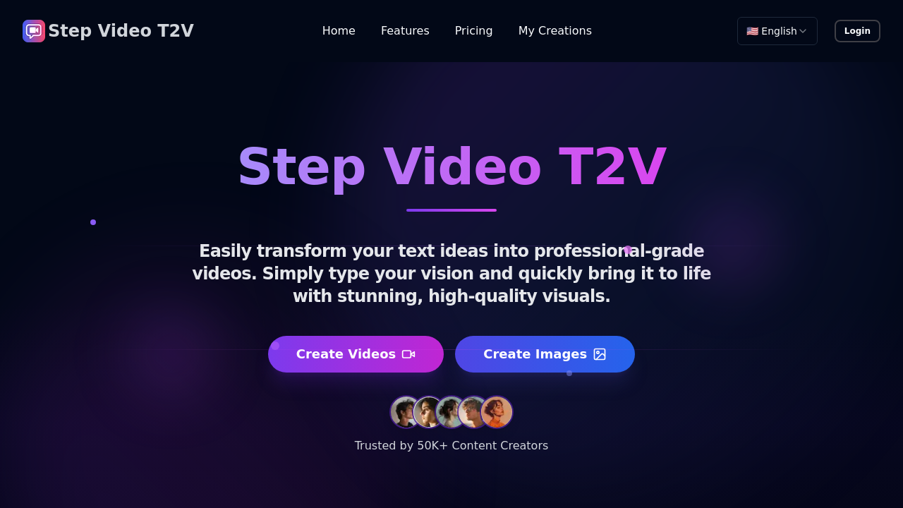 Step Video T2V screenshot