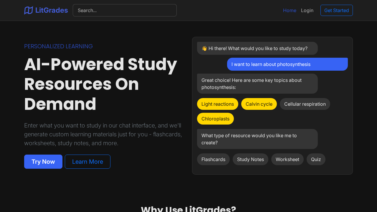 LitGrades screenshot