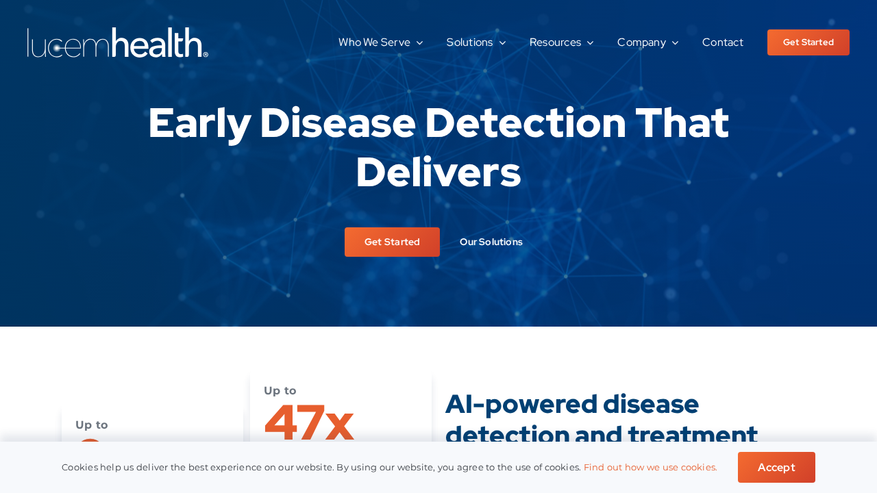 Lucem Health Reveal screenshot