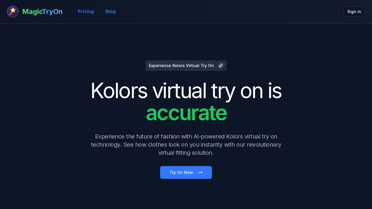 MagicTryOn screenshot