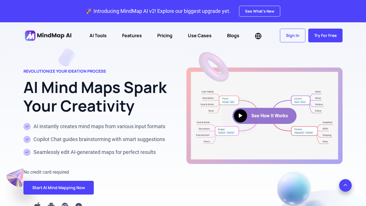 MindMap AI screenshot