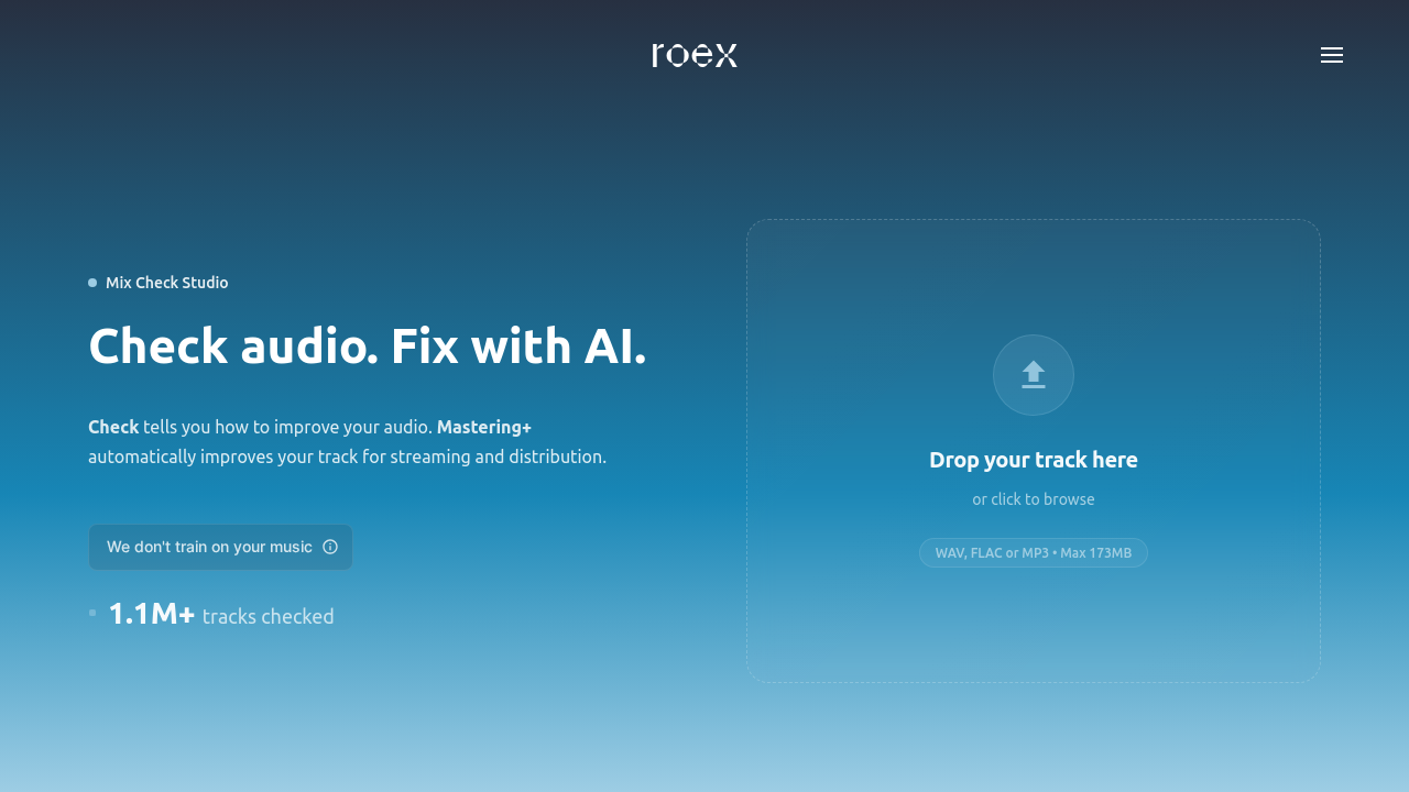 Mix Check Studio screenshot