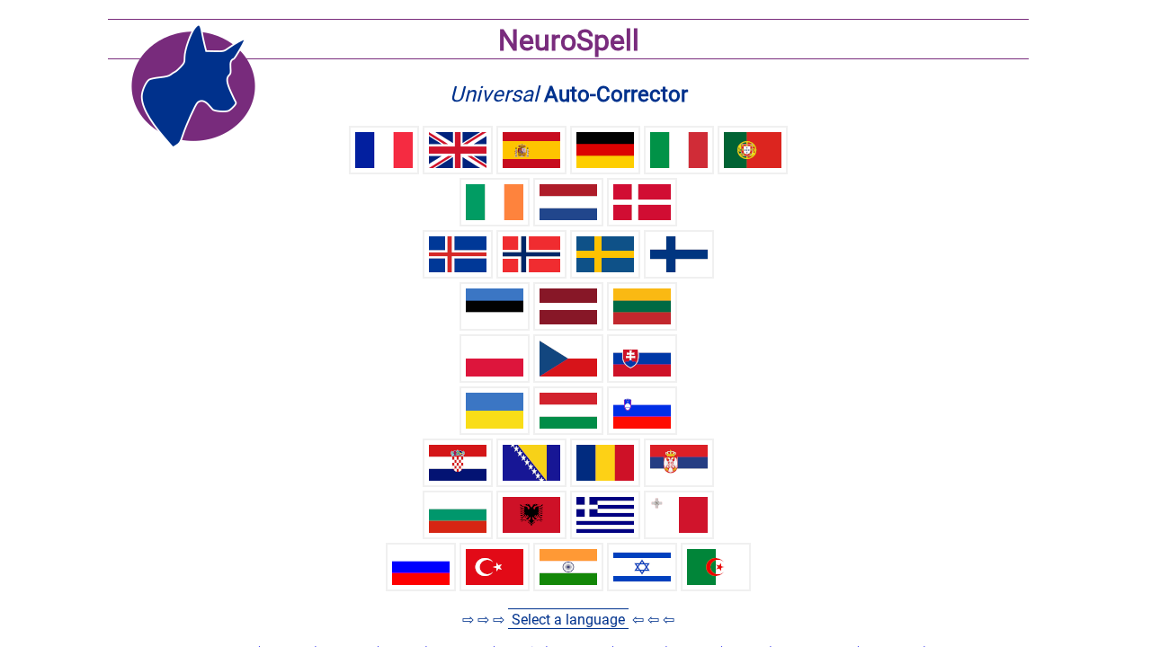 NeuroSpell screenshot