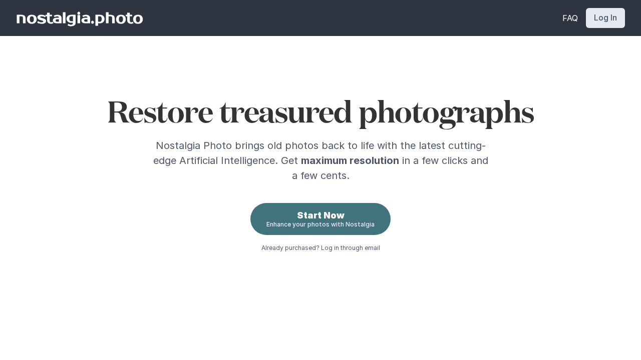 Nostalgia Photo screenshot