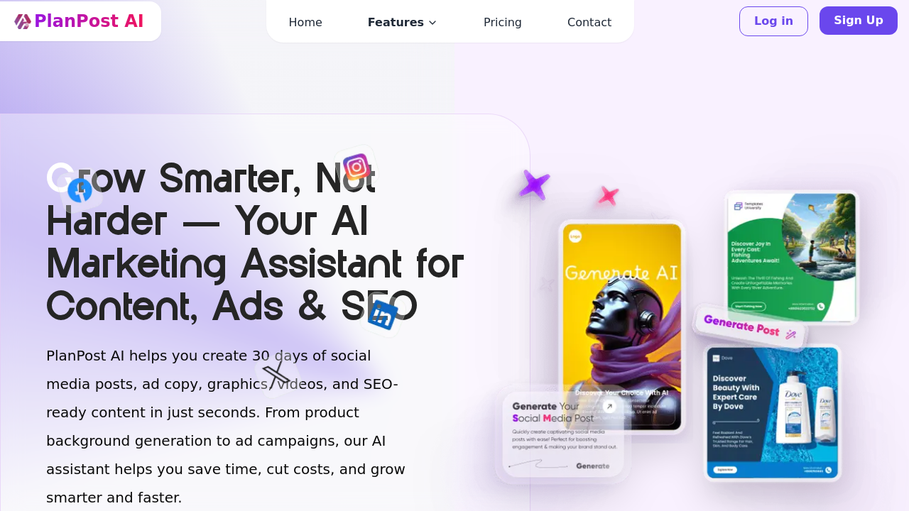 PlanPost AI screenshot