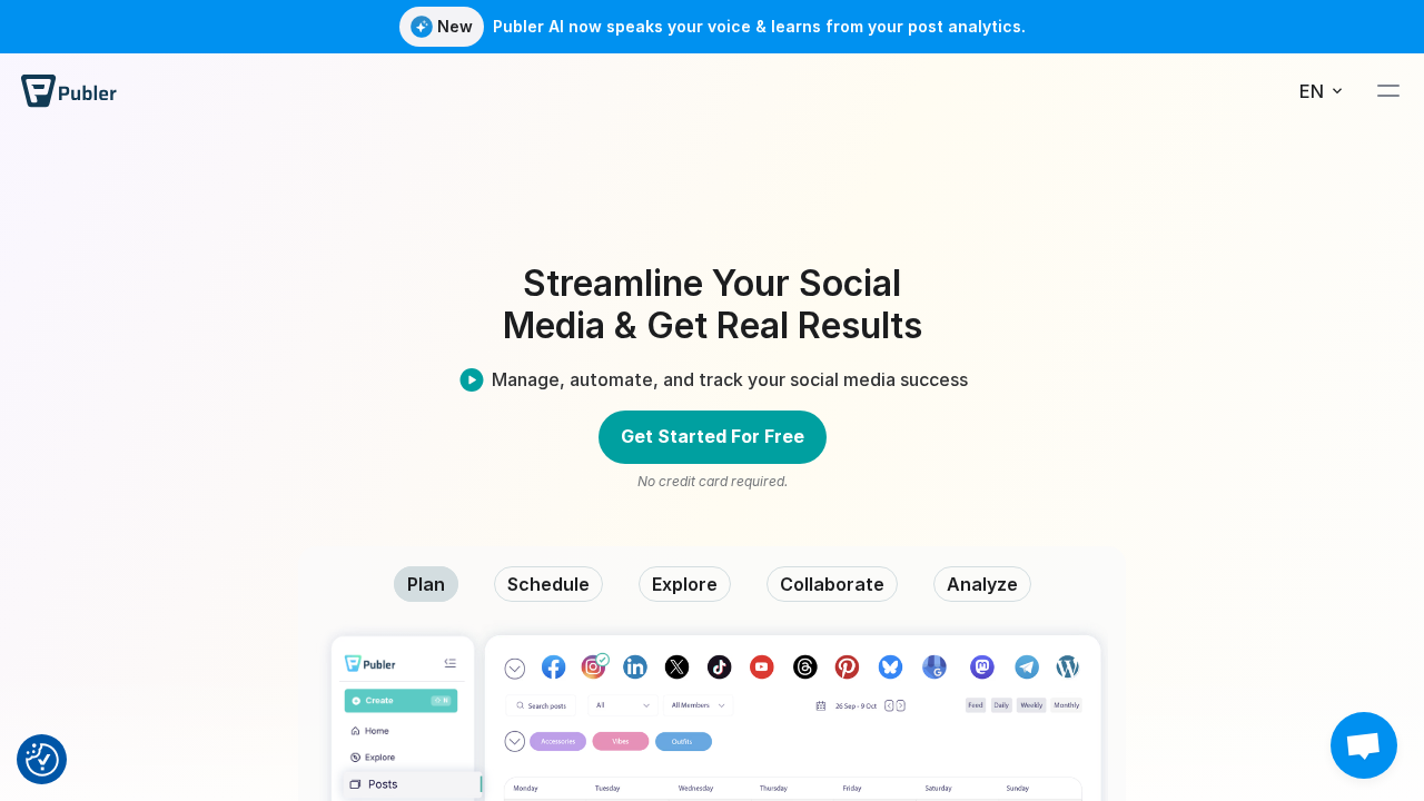 Publer AI Assist screenshot