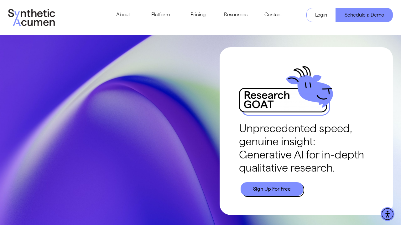 ResearchGoat screenshot
