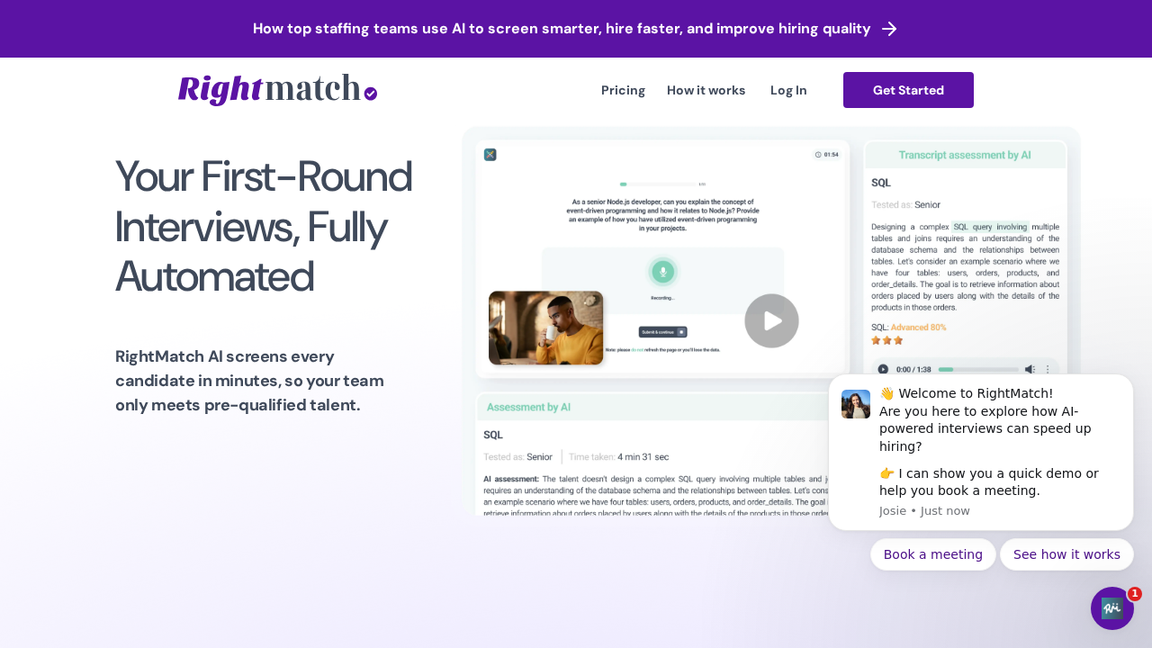 RightMatch AI screenshot