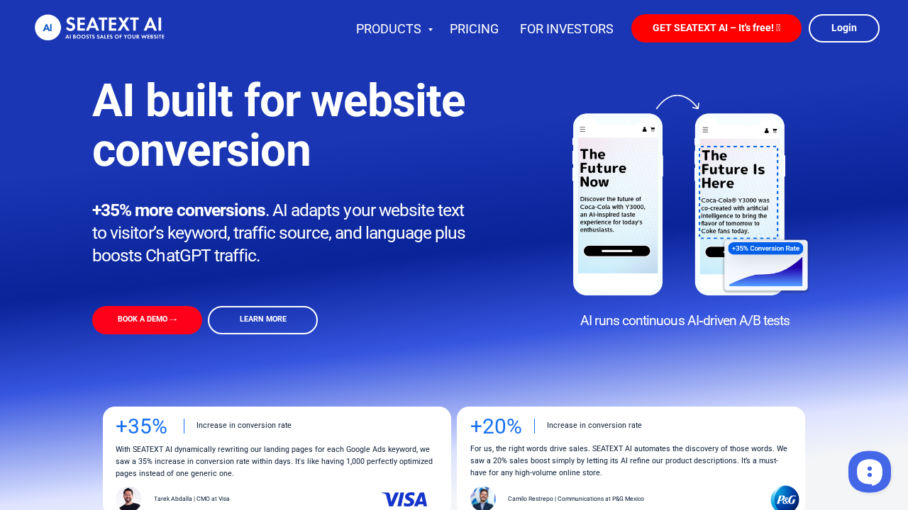 Seatext AI screenshot