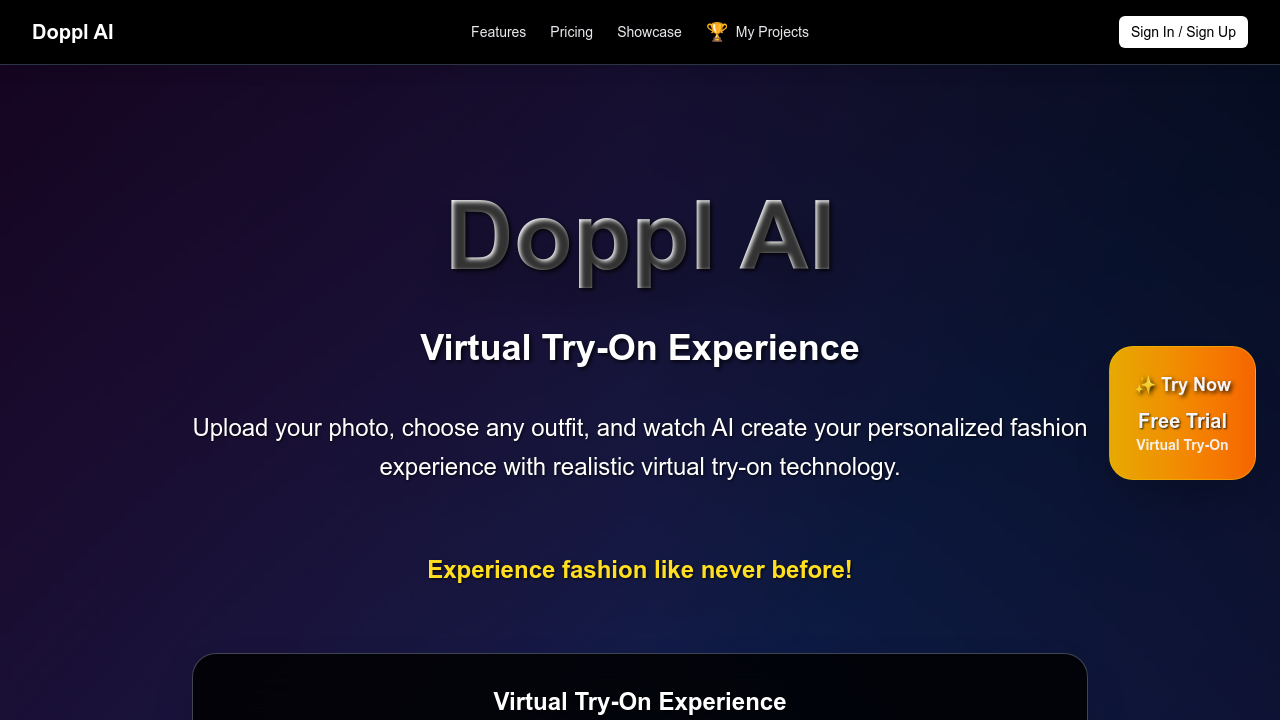 Doppl AI screenshot