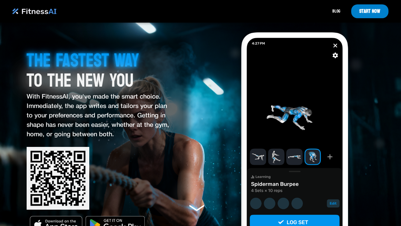 FitnessAI screenshot