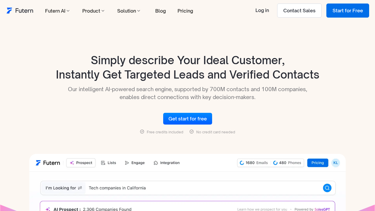 Futern AI screenshot