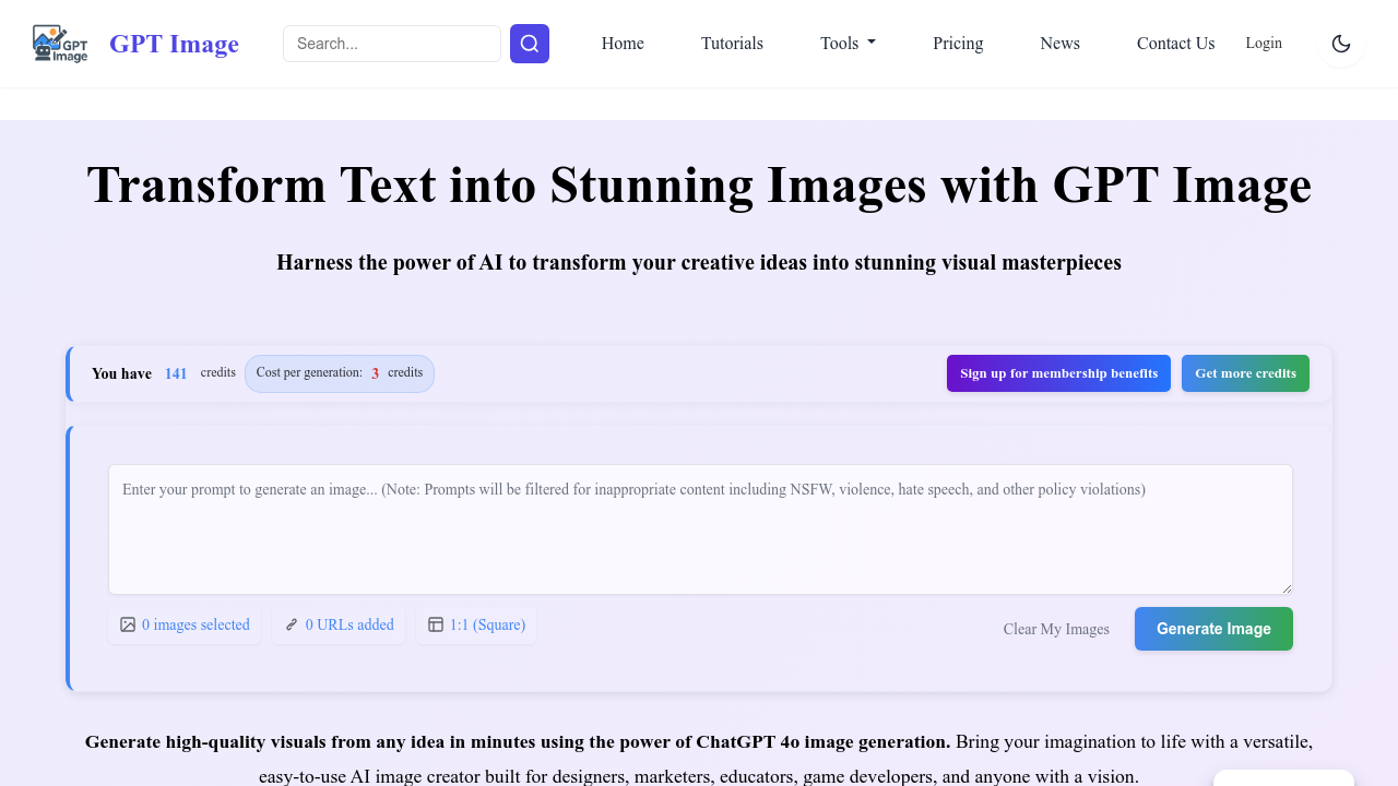 GPT Image screenshot