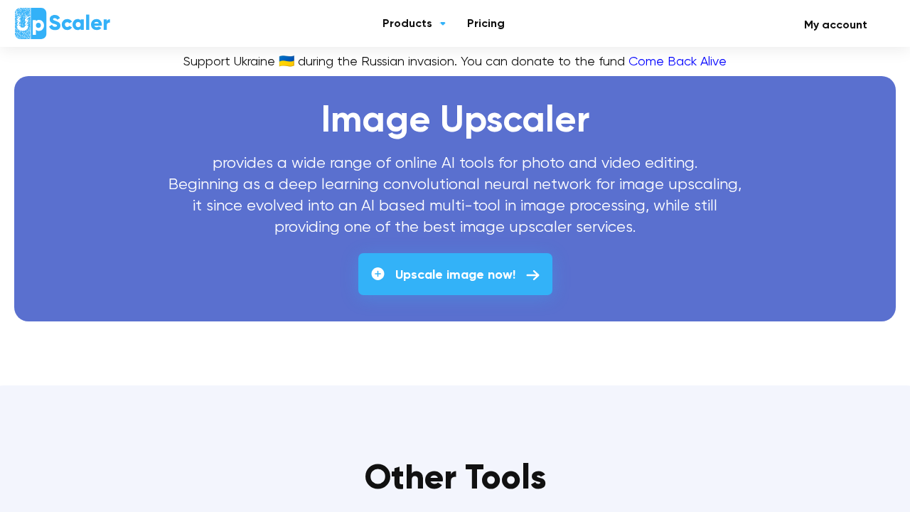 Image Upscaler screenshot