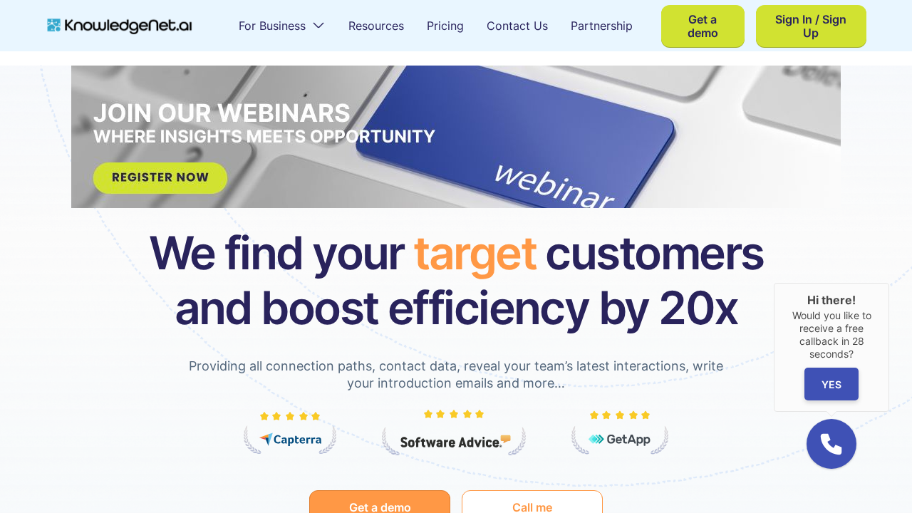 KnowledgeNet AI screenshot