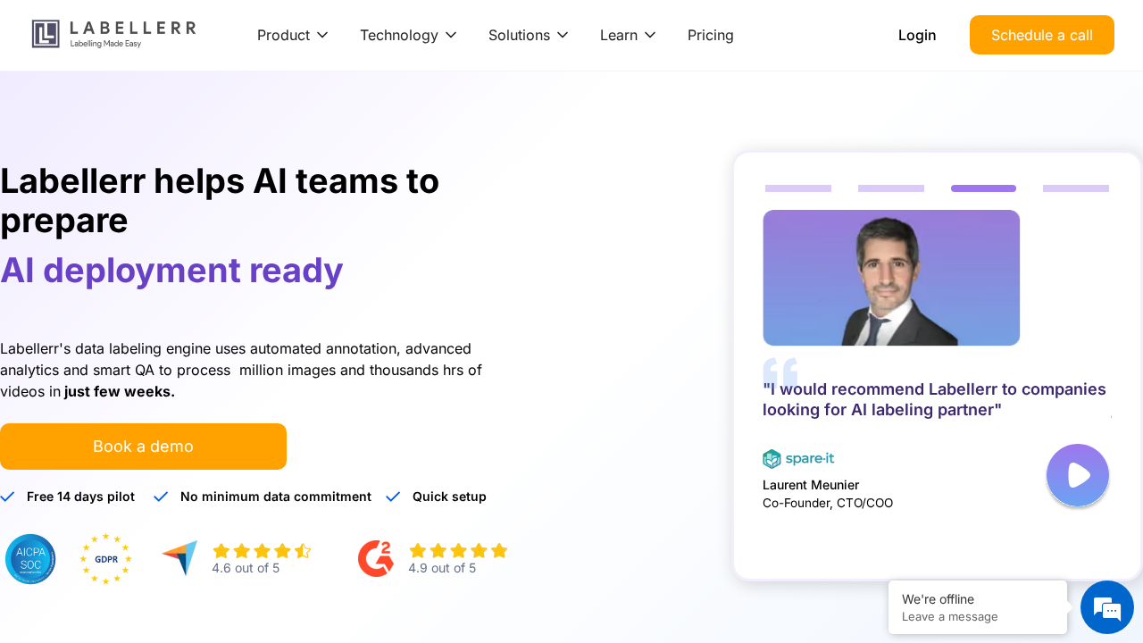 Labellerr screenshot