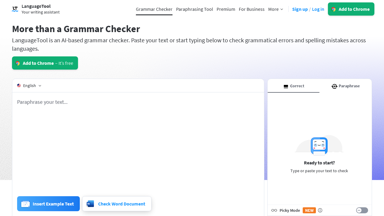 LanguageTool screenshot